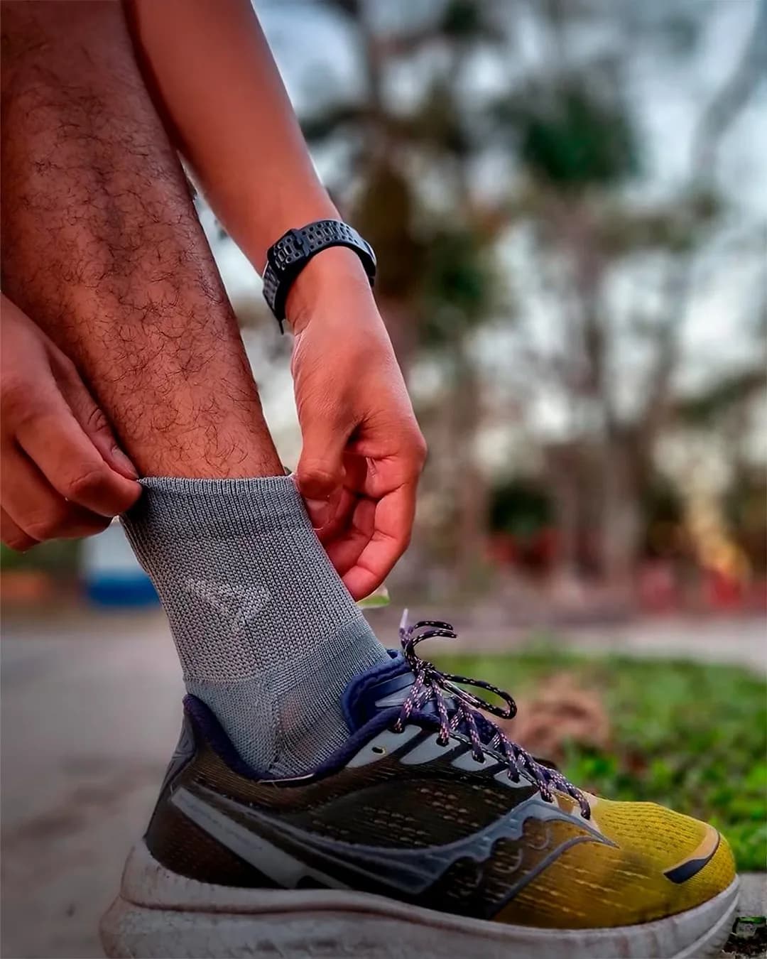Lite Running 1/4 Crew Socks Drymax
