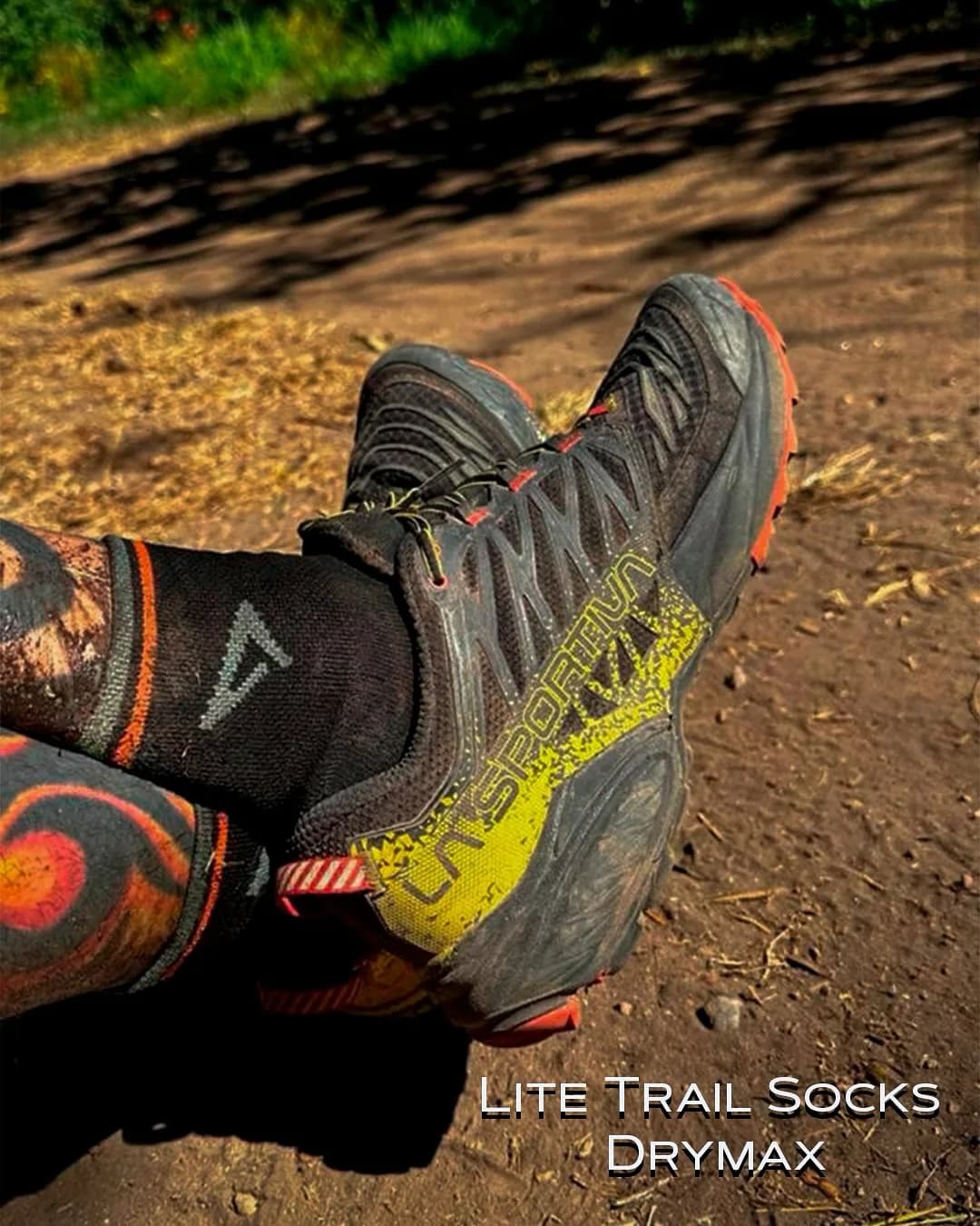 Lite Trail Running 1/4 Crew Socks Drymax